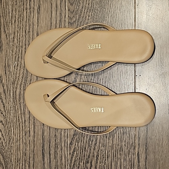 TKEES flip flops sz 37 - Picture 1 of 3